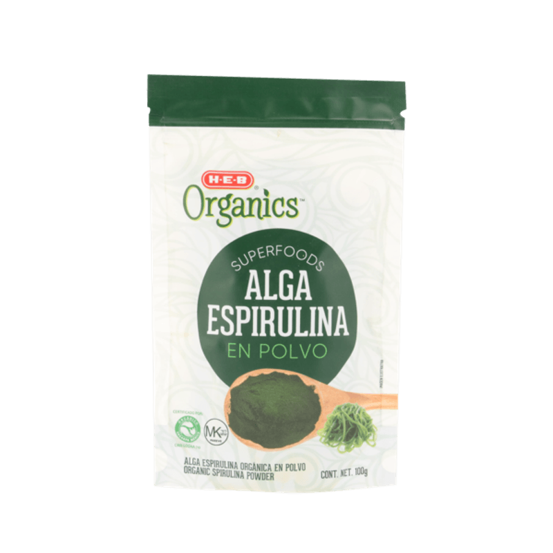HEB Organics Superfoods Spirulina Algae 3.5 oz Main image