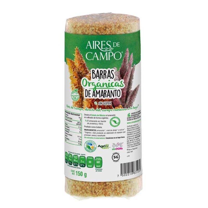 Aires de Campo Organic Amaranth Bars 5.3 oz Main image