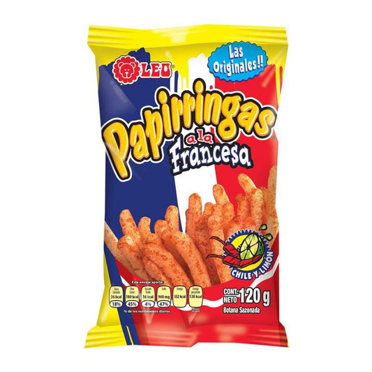 Seasoned French Flavor Papirringas Snack 4 oz