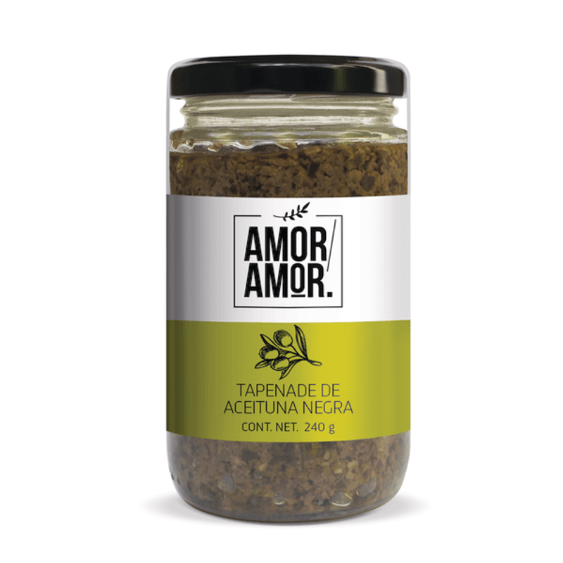 Amor Amor Black Olive Tapenade - 9 oz Main image