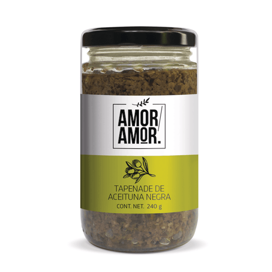 Amor Amor Black Olive Tapenade - 9 oz