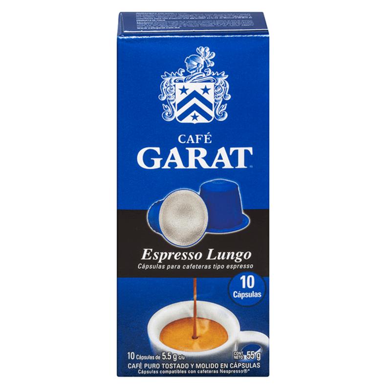 Garat Espresso Ristretto Coffee Capsules 10 caps 2 oz Main image
