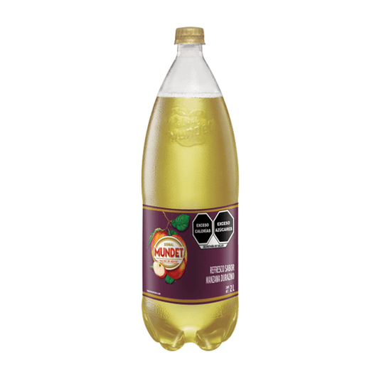 Sidral Mundet Apple Peach Flavor Soda 68 fl oz