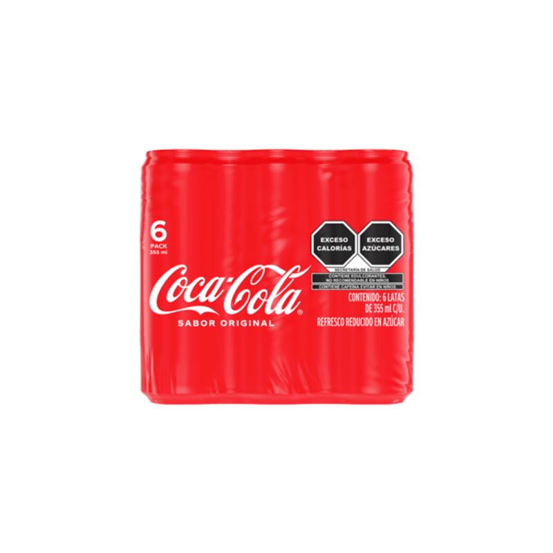 Coca Cola Original Soda 6 Pack 12 oz Each