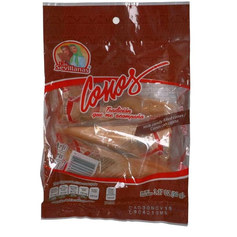 Las Sevillanas Cajeta Cones 3 Pieces