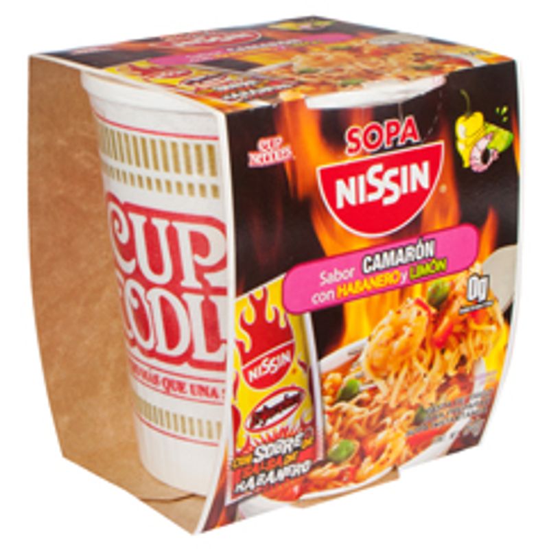 Nissin Shrimp Habanero and Lime Soup - 2.3 oz