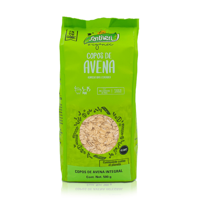 Santiveri Bio Oat Flakes, 18 oz Main image