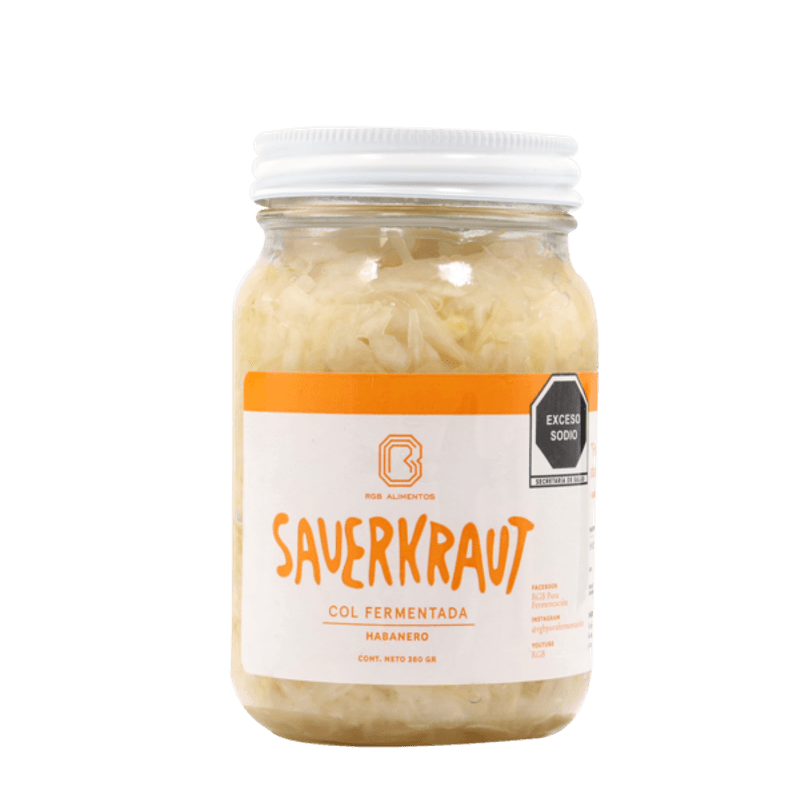 Rgb Alimentos Habanero Sauerkraut - 13 oz Main image