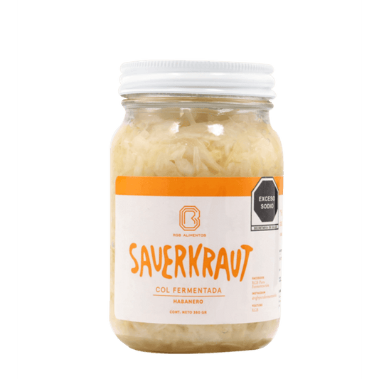 Rgb Alimentos Habanero Sauerkraut - 13 oz