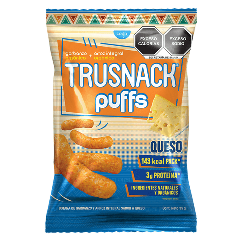 Trusnack Cheese Puffs, 1.2 oz Main image