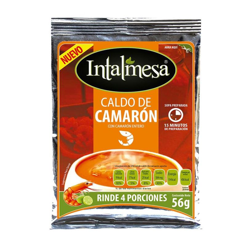 Intalmesa Instant Shrimp Broth 2 oz Main image