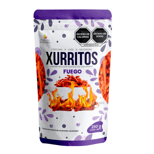 Amaranth Churritos Fire Flavor - 9 oz