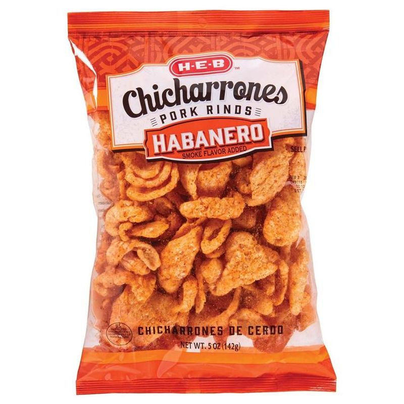 HEB Habanero Pork Crackling Spicy Snack 5 oz Main image