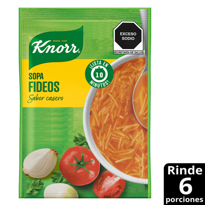 Knorr Chicken Flavor Noodle Soup, 5 oz Main image