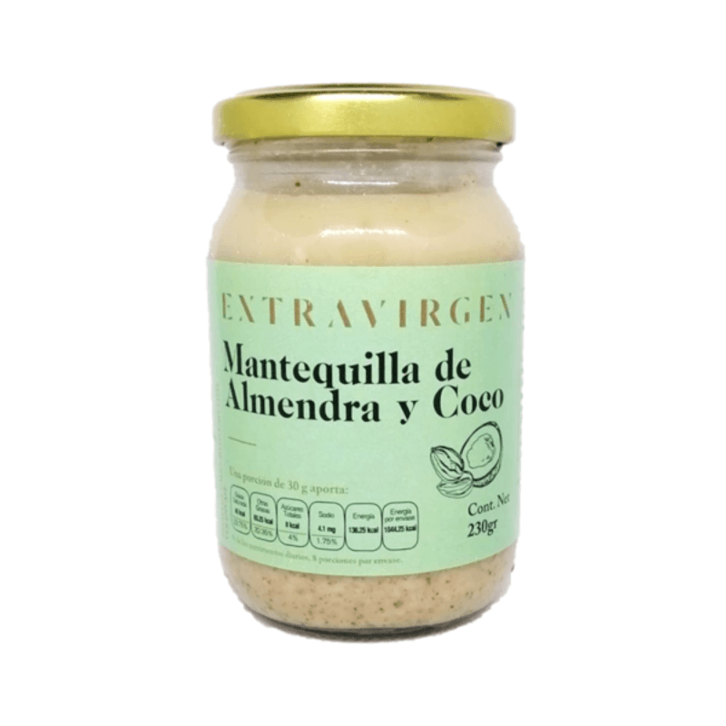 Extra Virgen Almond and Coconut Butter, 8 oz Main image