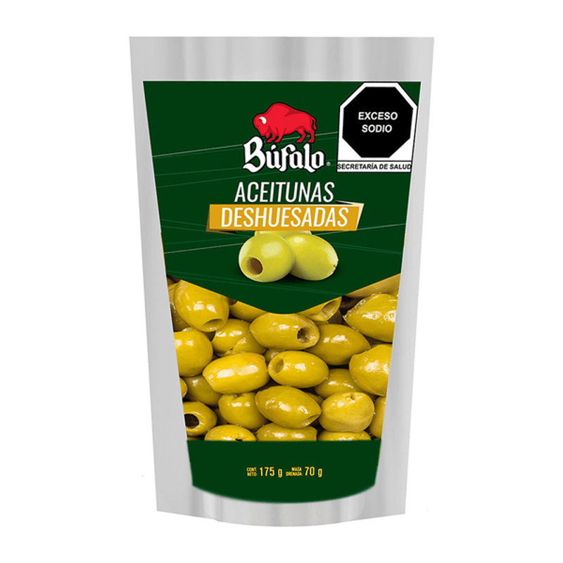 Búfalo Pitted Olives 6 oz