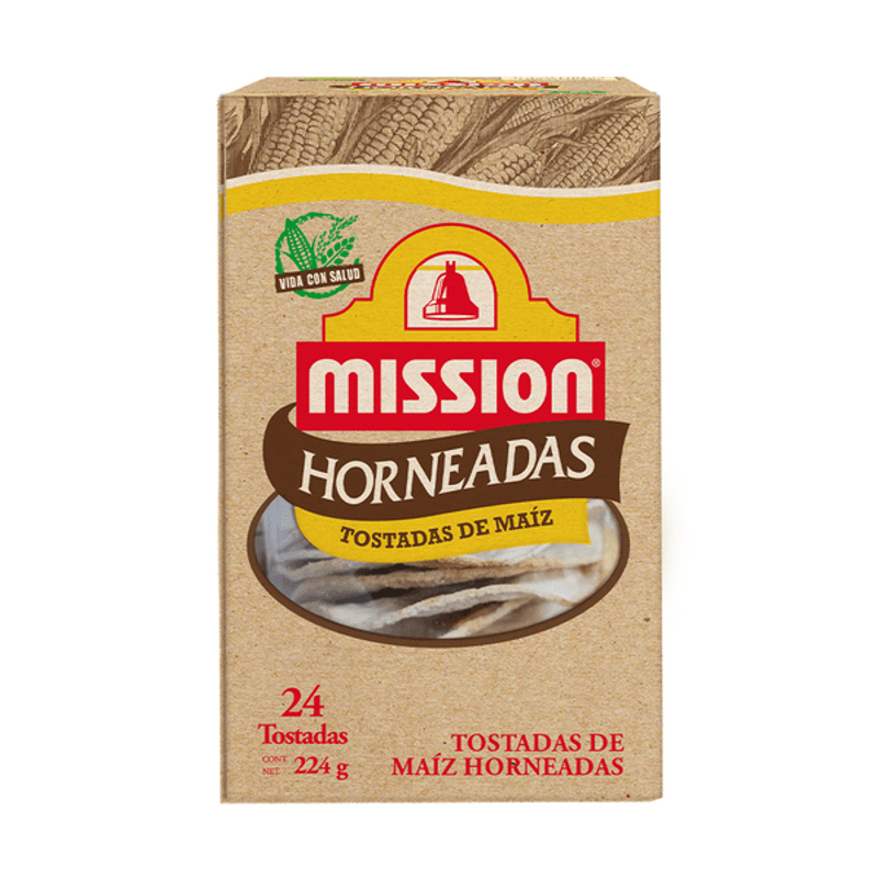 Mission Baked Natural Tostada 8 oz Main image