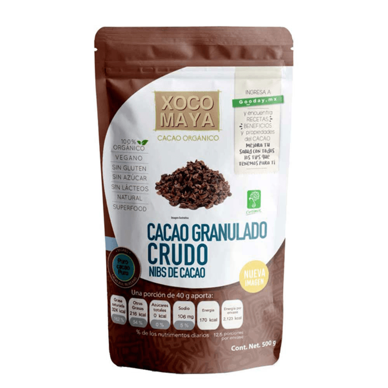 Xoco Maya Organic Raw Cacao Nibs - 1 Piece Main image