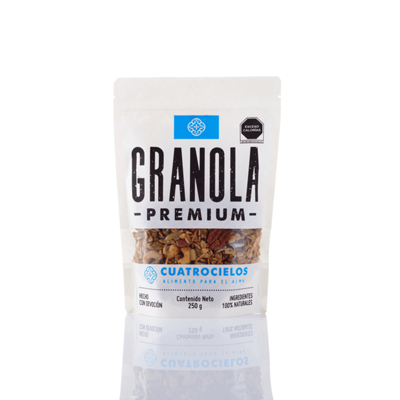 Cuatrocielos Premium Granola 9 oz Main image
