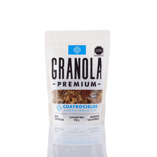 Cuatrocielos Premium Granola 9 oz