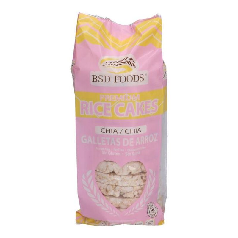 Bsd Foods Rice Cookies with Chia 3 oz Main image