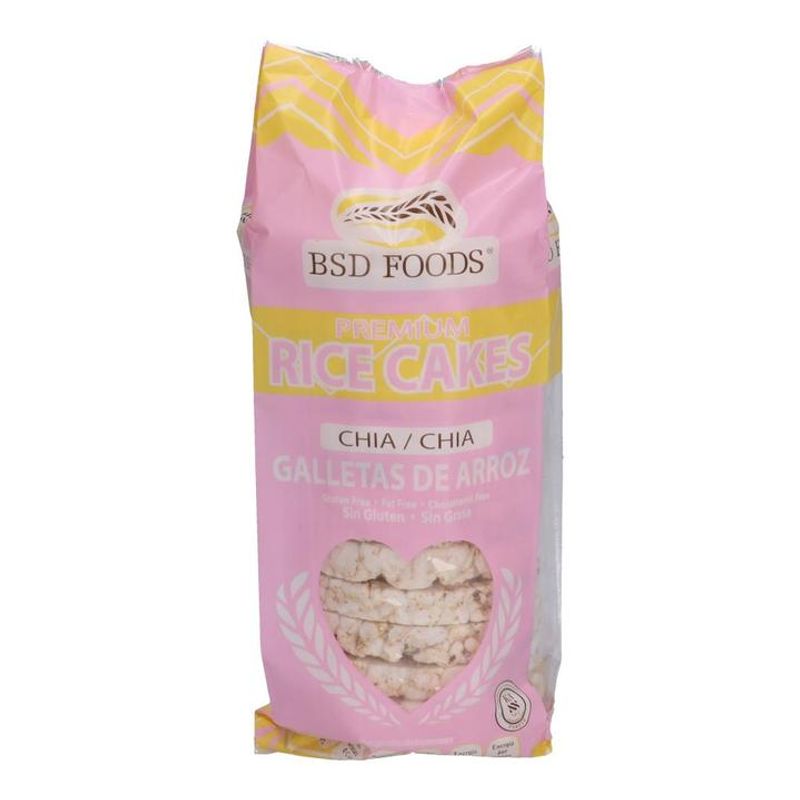 Bsd Foods Rice Cookies with Chia 3 oz