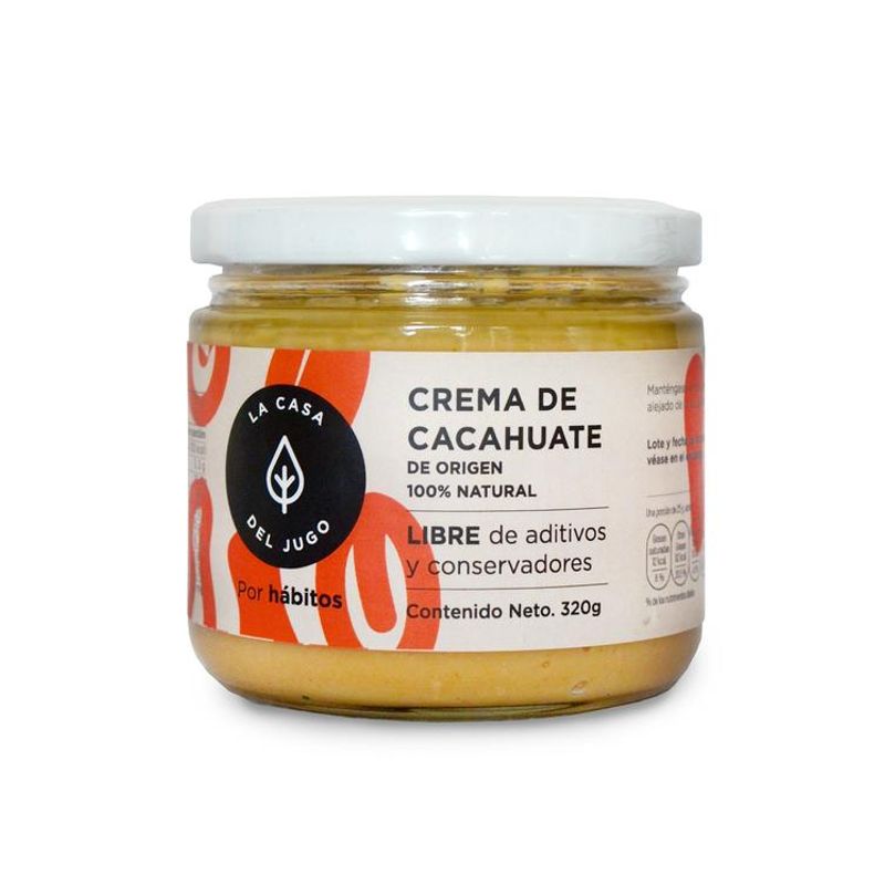 La Casa del Jugo 100% Natural Peanut Butter 12 oz