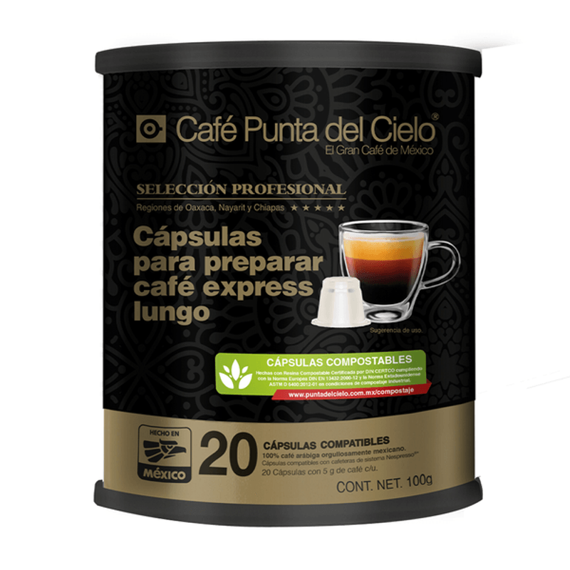 Punta del Cielo Professional Selection Express Capsules, 20 pcs 4 oz