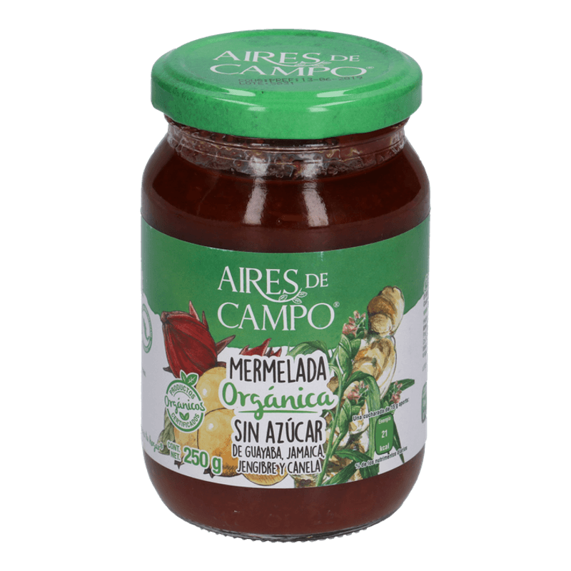 Aires de Campo Sugar-Free Fruit Jam Guava Hibiscus 9 oz