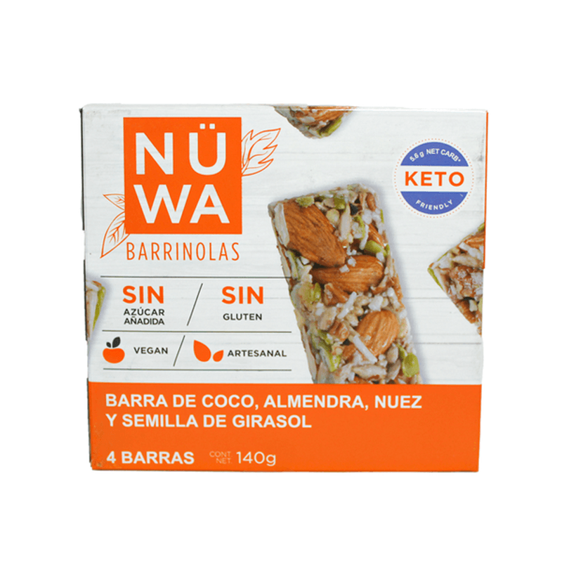 Nuwa Sugar-Free Bars 4 pcs