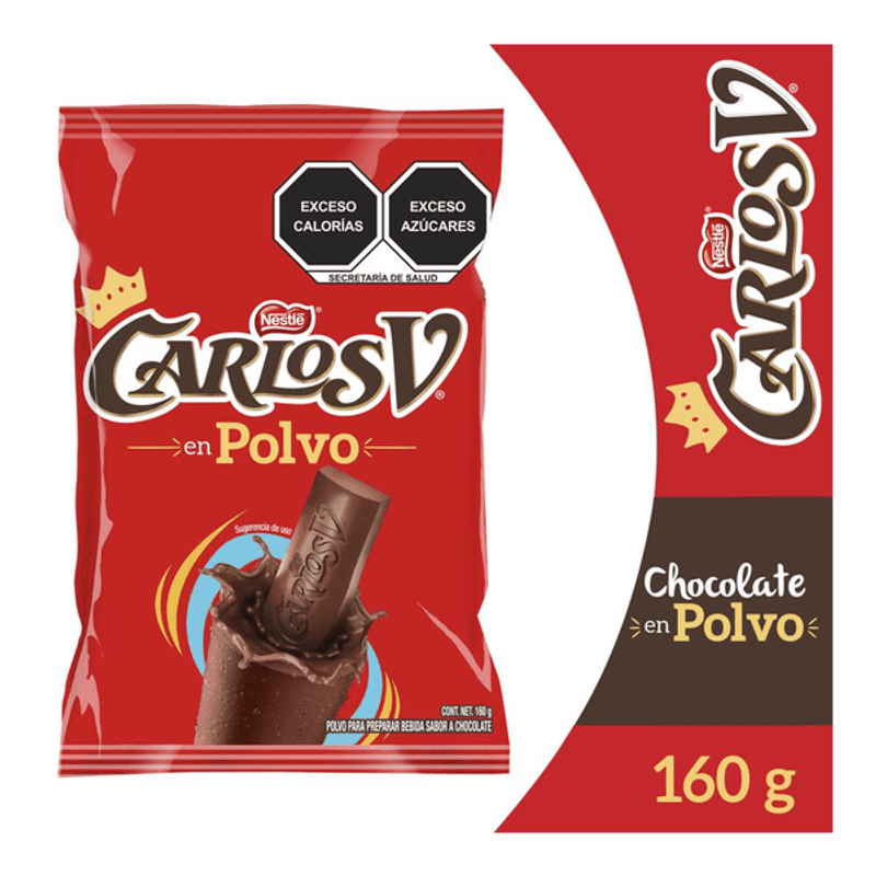 Nestle Carlos V Chocolate Milk Flavoring Powder - 6 oz