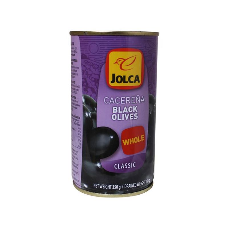 Jolca Whole Black Olives with Pit 12 oz Main image