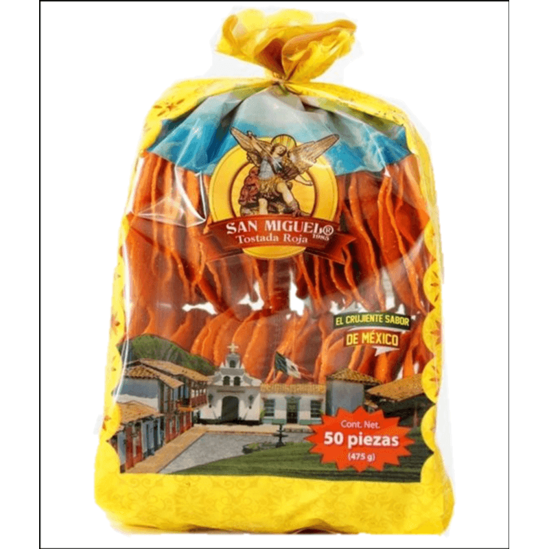 San Miguel Red Toasted Tortillas 50 pcs Main image