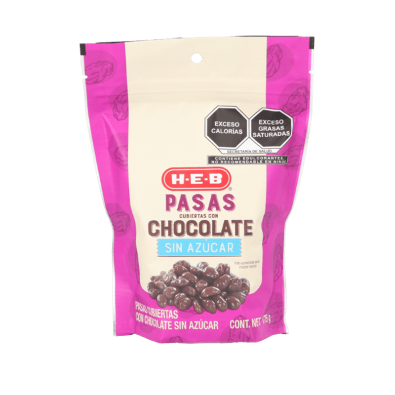 Heb Sugar-Free Chocolate Covered Raisins - 6 oz