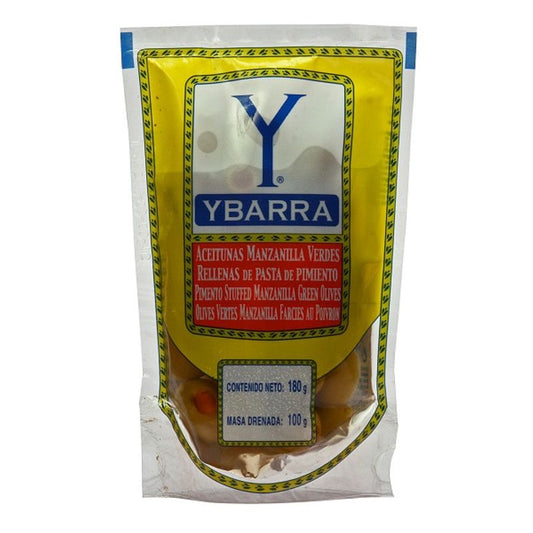 Ybarra Olives with Pimento Doy Pack 6 oz