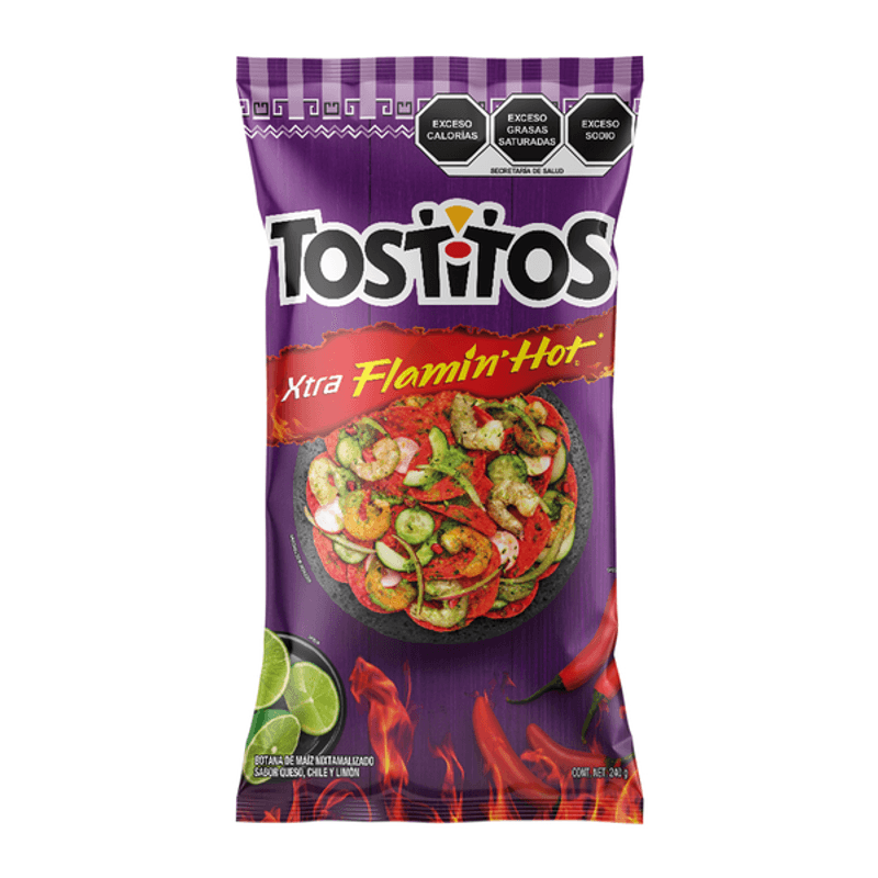 Tostitos Xtra Flamin Hot 8 oz Main image