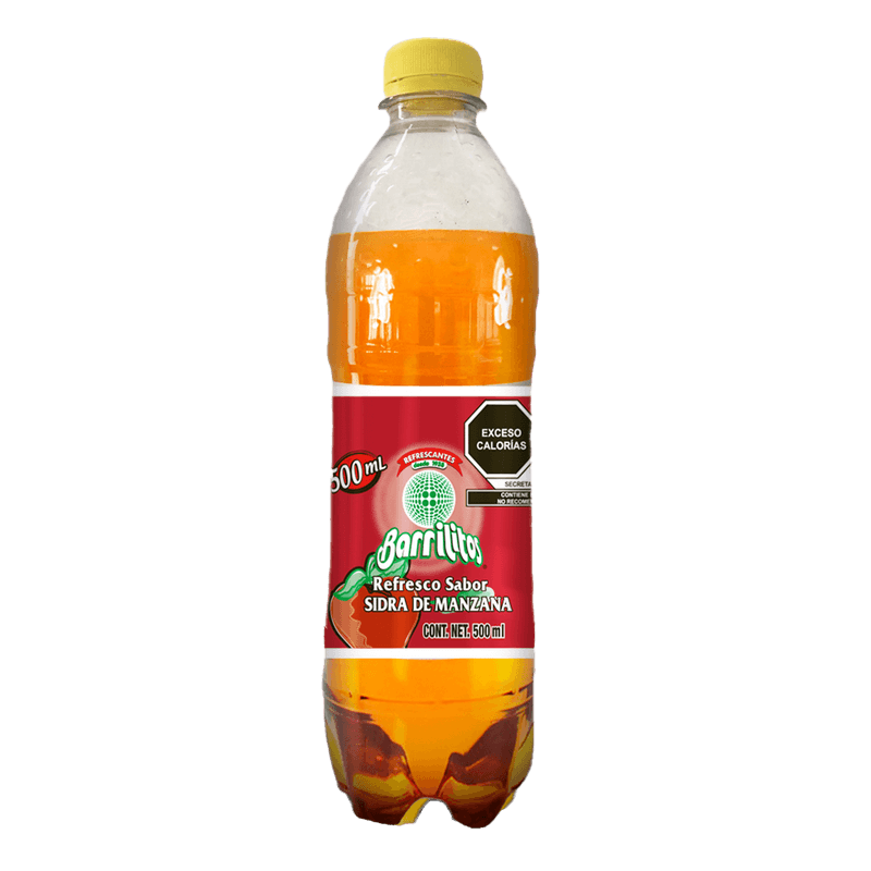 Apple Cider Flavor Soda - 17 oz