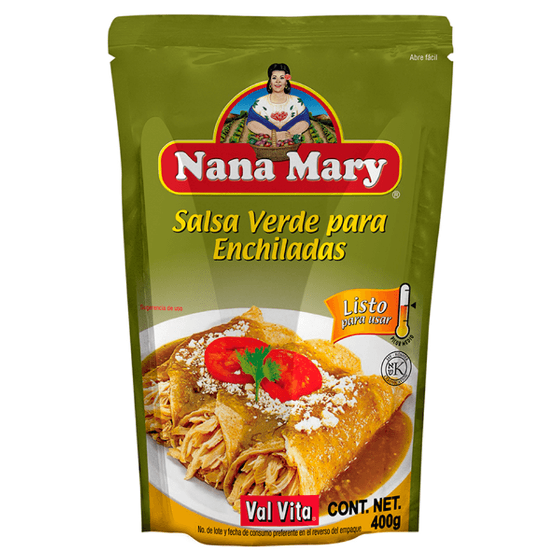 Nana Mary Green Sauce for Enchiladas 14 oz