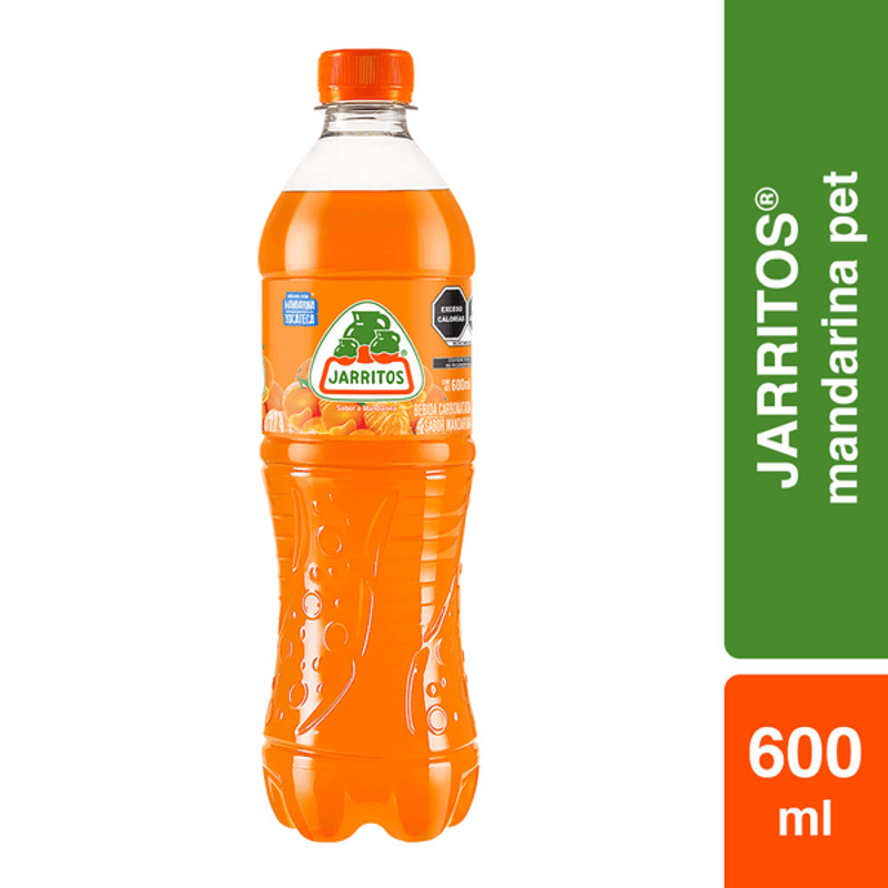Jarritos Mandarin Flavor Soda 20 oz Main image