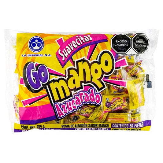 Imperial Mango Flavor Gummy 50 Pcs 16 oz