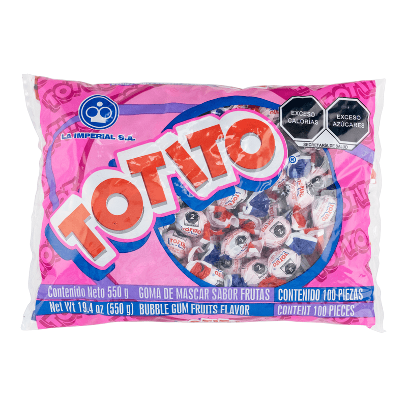 Totito Fruit Gum - 100 Pieces