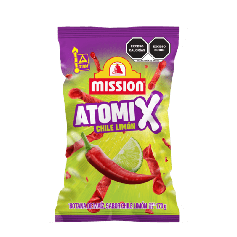 Mission Atomix Churritos Chili Lime 6 oz