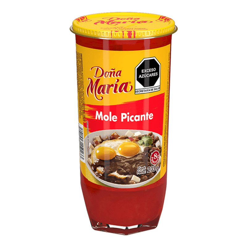 Doña María Spicy Red Mole Paste 8 oz Main image