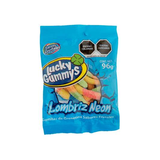 Lucky Neon Worm Gummies - 3.5 oz