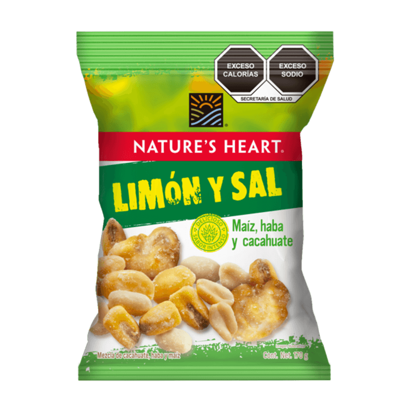 Nature's Heart Lemon and Salt Snack Mix, 6 oz