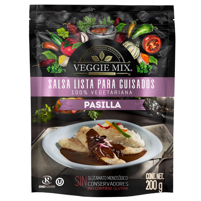 Veggie Mix Ready-to-Use Pasilla Sauce 7 oz Main image
