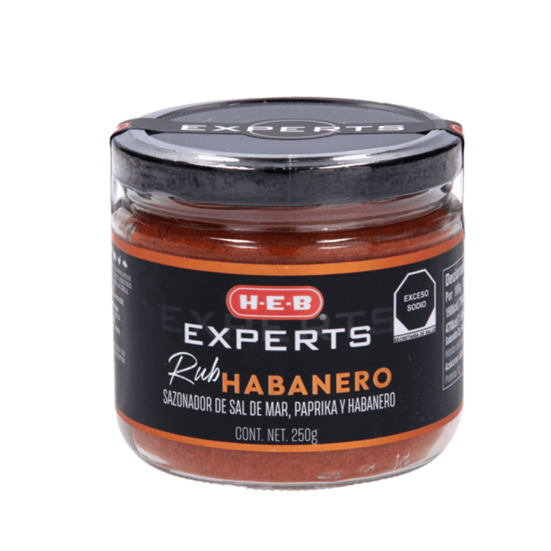 HEB Experts Habanero Rub Seasoning 9 oz Main image
