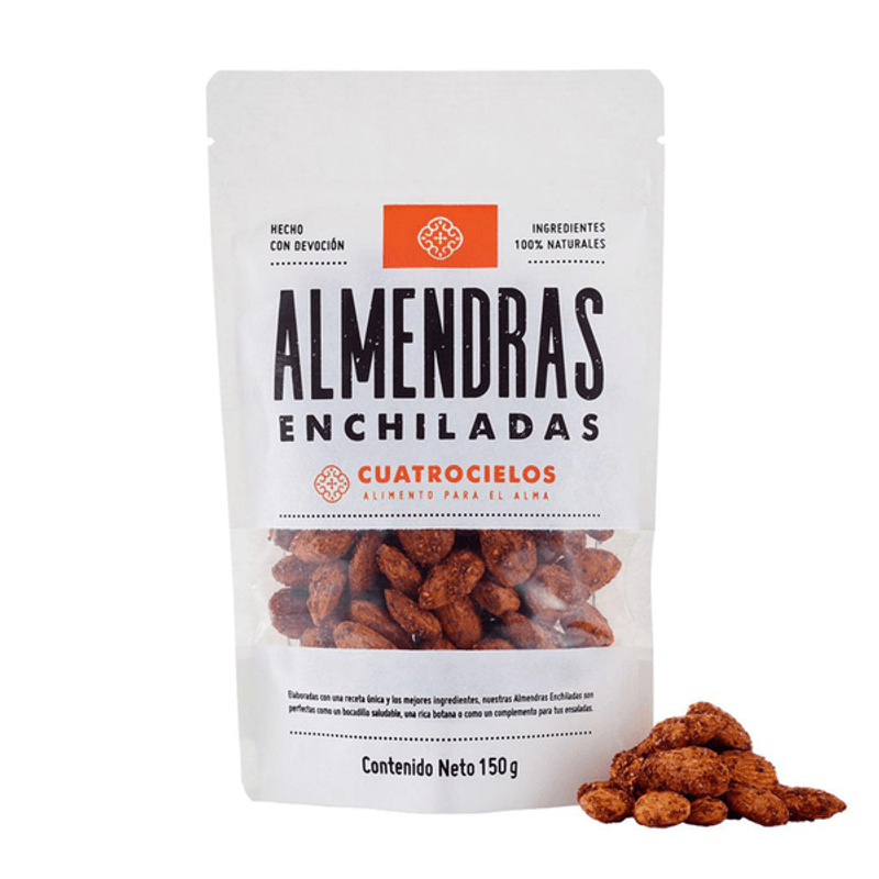 Cuatrocielos Spicy Almonds 5 oz