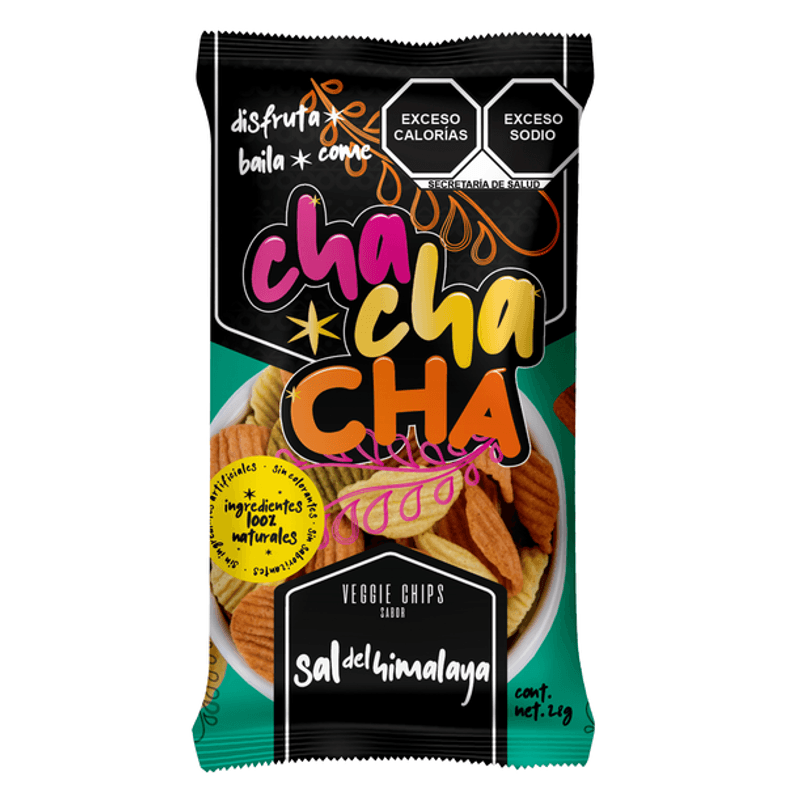Cha Cha Cha Himalayan Salt Flavor Veggie Chips - 1 oz Main image