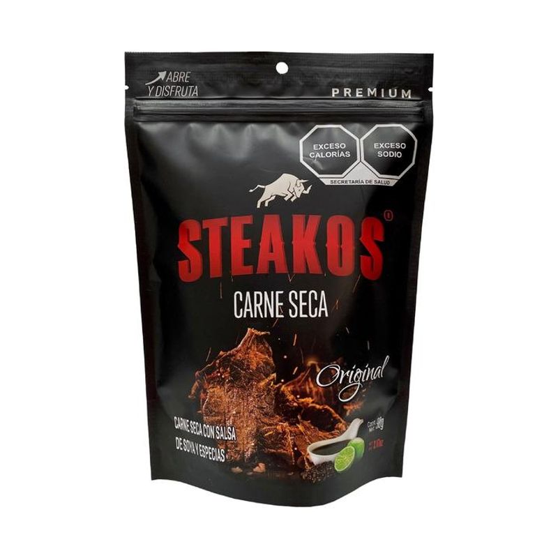 Steakos Original Dried Beef with Soy Sauce 3 oz